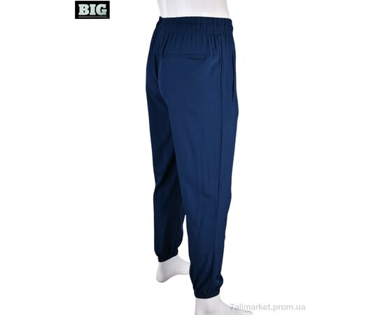 Спортивные брюки мужские Лето 4033-A05-2 navy (5 шт. р.сетка M-3XL) "BIG" недорого оптом от прямого поставщика, изображение 3 Фотография Спортивные брюки мужские Лето 4033-A05-2 navy (5 шт. р.сетка M-3XL) "BIG" недорого оптом от прямого поставщика, изображение 3