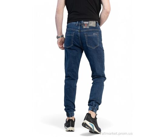 Джинси чоловічі Весна/осінь 8072 синій (8 шт. р.сітка32-36) "Massmag" недорого оптом від прямого постачальника, зображення 2