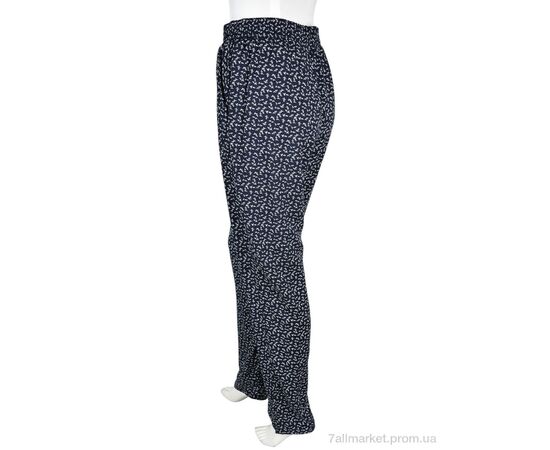 Фотография Женские брюки Лето 1716-8 (10884) navy (10 шт. р.сетка M-4XL) "Obuvok" недорого оптом от прямого поставщика, изображение 2
