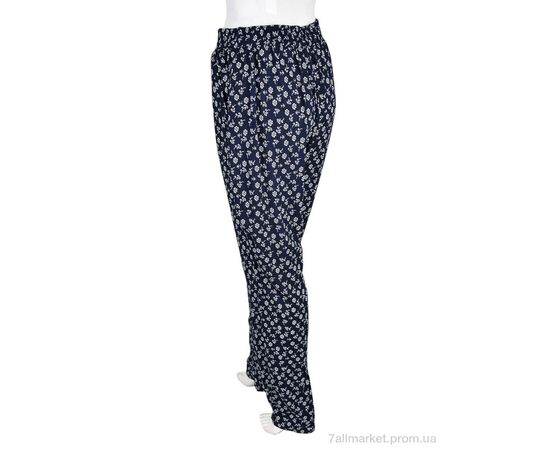 Фотография Женские брюки Лето 1716-10 (10884) navy (10 шт. р.сетка M-4XL) "Obuvok" недорого оптом от прямого поставщика, изображение 2