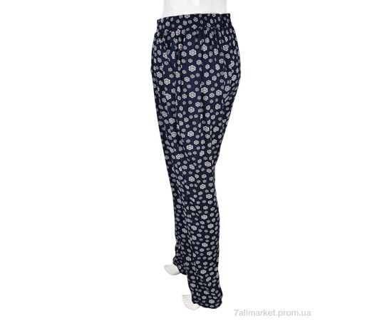Фотография Женские брюки Лето 1716-13 (10884) navy (10 шт. р.сетка M-4XL) "Obuvok" недорого оптом от прямого поставщика, изображение 2