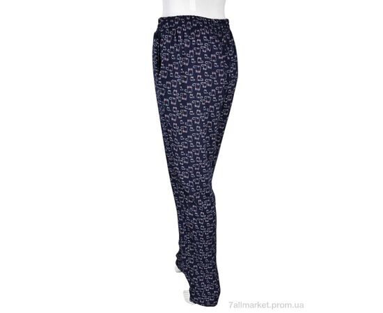 Фотография Женские брюки Лето 1716-15 (10884) navy (10 шт. р.сетка M-4XL) "Obuvok" недорого оптом от прямого поставщика, изображение 2