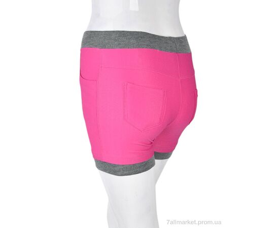 Шорты женские Лето B0126-2 (11003) pink (5 шт. р.сетка One size) "Obuvok" недорого оптом от прямого поставщика, изображение 2 Фотография Шорты женские Лето B0126-2 (11003) pink (5 шт. р.сетка One size) "Obuvok" недорого оптом от прямого поставщика, изображение 2