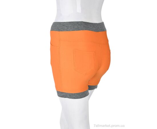 Шорты женские Лето B0126-3 (11004) orange (5 шт. р.сетка One size) "Obuvok" недорого оптом от прямого поставщика, изображение 2 Фотография Шорты женские Лето B0126-3 (11004) orange (5 шт. р.сетка One size) "Obuvok" недорого оптом от прямого поставщика, изображение 2