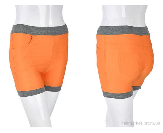 Шорты женские Лето B0126-3 (11004) orange (5 шт. р.сетка One size) "Obuvok" недорого оптом от прямого поставщика, изображение 3 Фотография Шорты женские Лето B0126-3 (11004) orange (5 шт. р.сетка One size) "Obuvok" недорого оптом от прямого поставщика, изображение 3