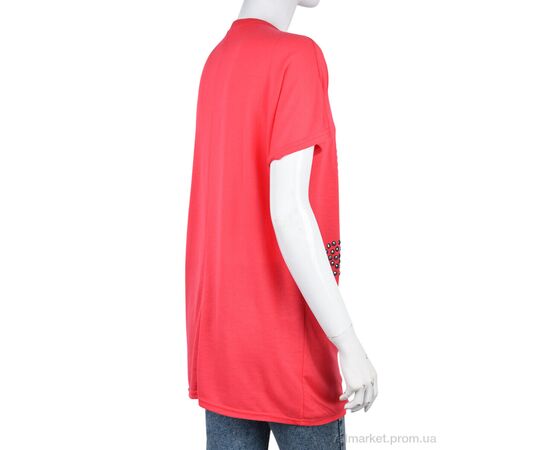 Фотография Футболка женская Лето B0115-1 (10946) pink (4 шт. р.сетка One size) "Obuvok" недорого оптом от прямого поставщика, изображение 2