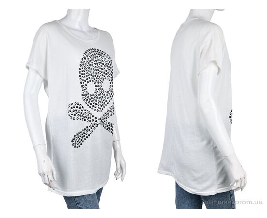 Фотография Футболка женская Лето B0115-3 (10948) white (3 шт. р.сетка One size) "Obuvok" недорого оптом от прямого поставщика, изображение 3