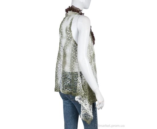 Фотография Футболка женская Лето B0112-1 green (5 шт. р.сетка One size) "Obuvok" недорого оптом от прямого поставщика, изображение 2