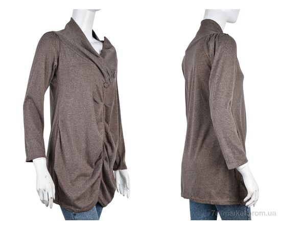 Туніка жіноча Весна/осінь B077-5 (11035) brown (5 шт. р.сіткаOne size) "Obuvok" недорого оптом від прямого постачальника, зображення 3 Туніка жіноча Весна/осінь B077-5 (11035) brown (5 шт. р.сіткаOne size) "Obuvok" недорого оптом від прямого постачальника, зображення 3