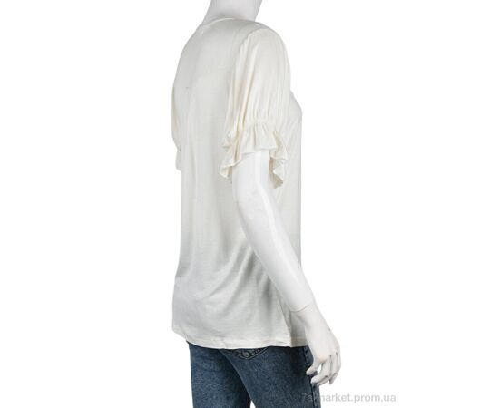 Фотография Футболка женская Лето B0108-2 (10914) white (5 шт. р.сетка One size) "Obuvok" недорого оптом от прямого поставщика, изображение 2