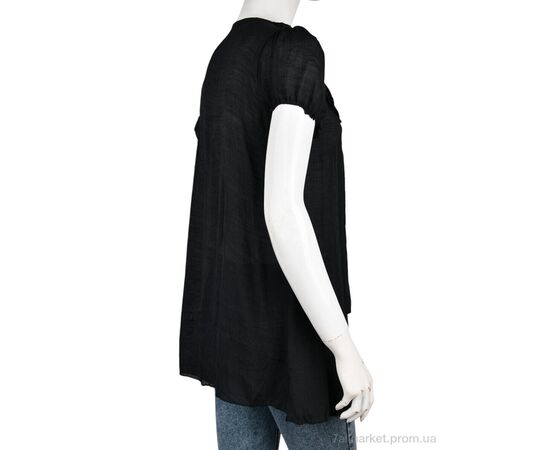 Фотография Футболка женская Лето B0113-3 (10938) black (5 шт. р.сетка One size) "Obuvok" недорого оптом от прямого поставщика, изображение 2