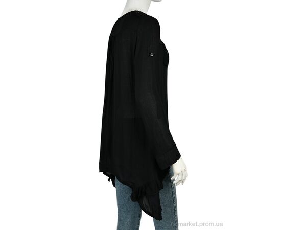 Фотография Рубашка женская Лето B0105-2 (10886) black (4 шт. р.сетка L-2XL) "Obuvok" недорого оптом от прямого поставщика, изображение 2