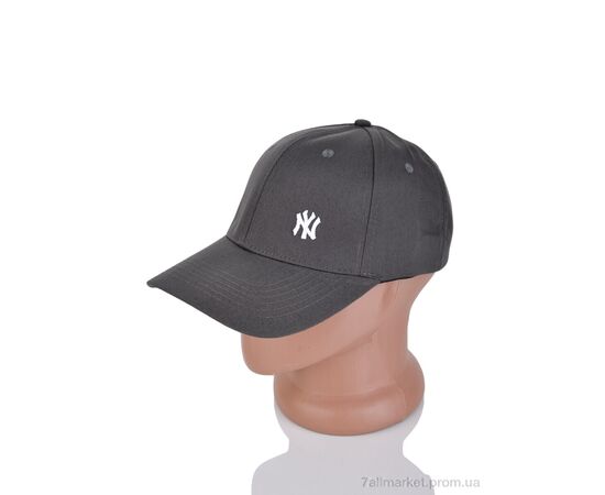 Фотография Кепка для мужчин Лето N012-1 grey (5 шт. р.сетка 56-59) "KUINH" недорого оптом от прямого поставщика, изображение 2