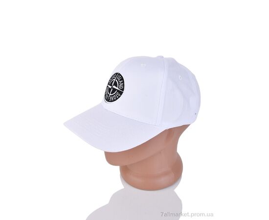 Фотография Кепка для мужчин Лето N014-2 white (5 шт. р.сетка 56-59) "KUINH" недорого оптом от прямого поставщика, изображение 2