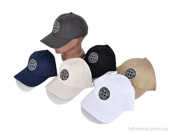 Фотография Кепка для мужчин Лето N014 mix (5 шт. р.сетка 56-59) "KUINH" недорого оптом от прямого поставщика, изображение 2