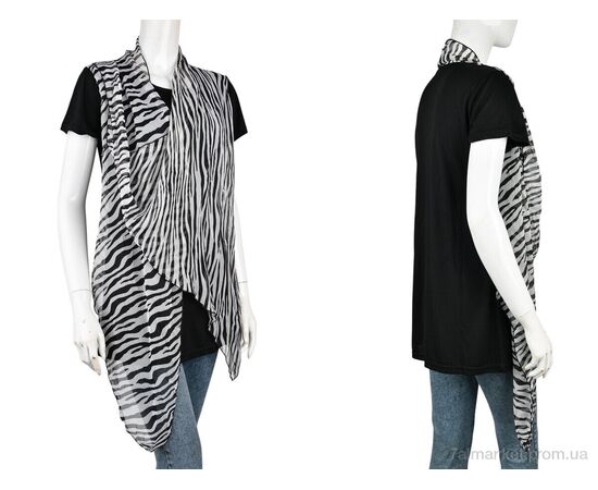 Фотография Женская блузка Лето B0106-6 (10903) white (5 шт. р.сетка One size) "Obuvok" недорого оптом от прямого поставщика, изображение 3