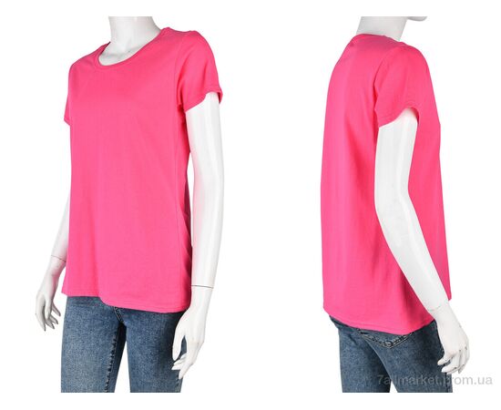 Футболка жіноча Літо B001-1 pink (4 шт. р.сіткаS-XL) "Banko" недорого оптом від прямого постачальника, зображення 3