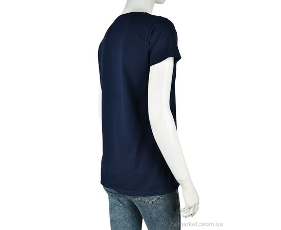 Футболка жіноча Літо B001-1 navy (4 шт. р.сіткаS-XL) "Banko" недорого оптом від прямого постачальника, зображення 2