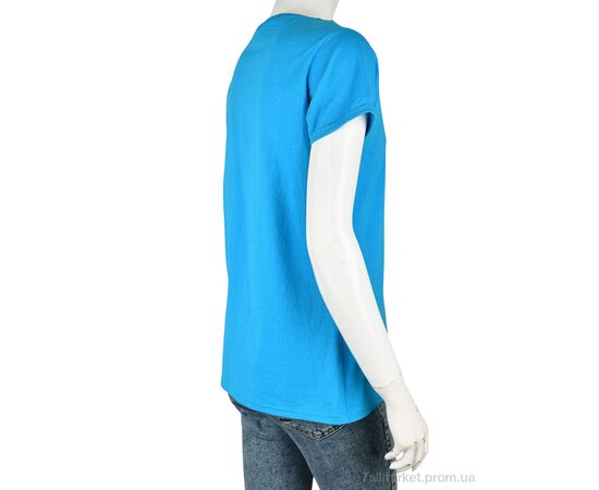 Футболка жіноча Літо B001-1 blue (4 шт. р.сіткаS-XL) "Banko" недорого оптом від прямого постачальника, зображення 2