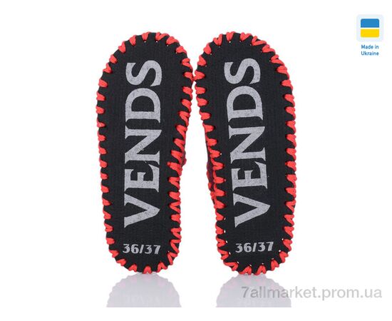 Тапки жіночі для будинку Весна/осінь 259W бордо (9 пар р.36-41) "Active" недорого оптом від прямого постачальника, зображення 2