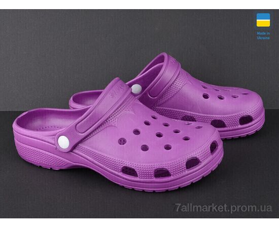 Крокси жіночі літні Літо Крокс Ж фиолетовый (6 пар р.36-41) "Golden Lion" недорого оптом від прямого постачальника, зображення 2 Крокси жіночі літні Літо Крокс Ж фиолетовый (6 пар р.36-41) "Golden Lion" недорого оптом від прямого постачальника, зображення 2