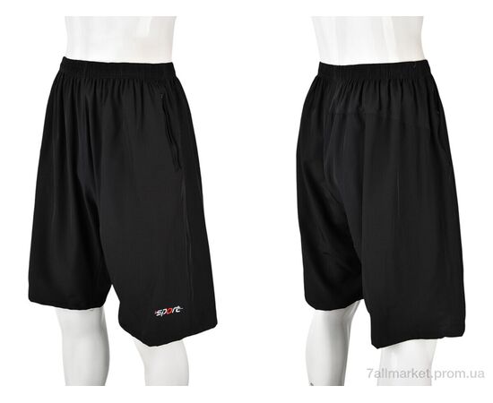 Шорти чоловічі Літо 527 black (5 шт. р.сітка6XL-10XL) "Banko" недорого оптом від прямого постачальника, зображення 3