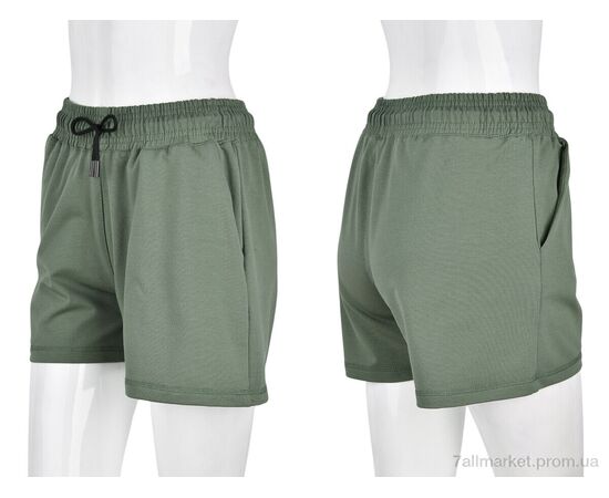 Фотография Шорты женские Лето 4042-3 green (4 шт. р.сетка M-2XL) "Мир" недорого оптом от прямого поставщика, изображение 3