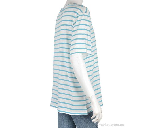 Футболка жіноча Літо 4049-10-3 l.blue (3 шт. р.сіткаS-L) "Мир" недорого оптом від прямого постачальника, зображення 2