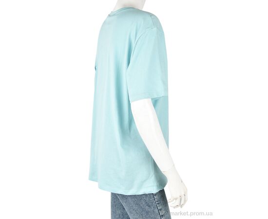 Футболка жіноча Літо 4049-05-5 l.blue (3 шт. р.сіткаS-L) "Мир" недорого оптом від прямого постачальника, зображення 2
