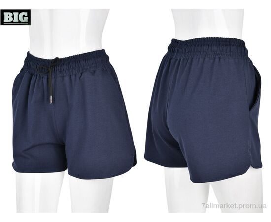 Фотография Шорты женские Лето 4042-1 navy (4 шт. р.сетка M-2XL) "BIG" недорого оптом от прямого поставщика, изображение 3