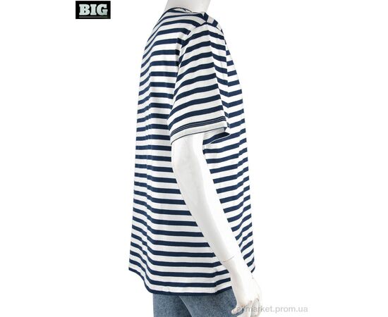 Фотография Футболка женская Лето 4049-12-1 navy (3 шт. р.сетка S-L) "BIG" недорого оптом от прямого поставщика, изображение 2