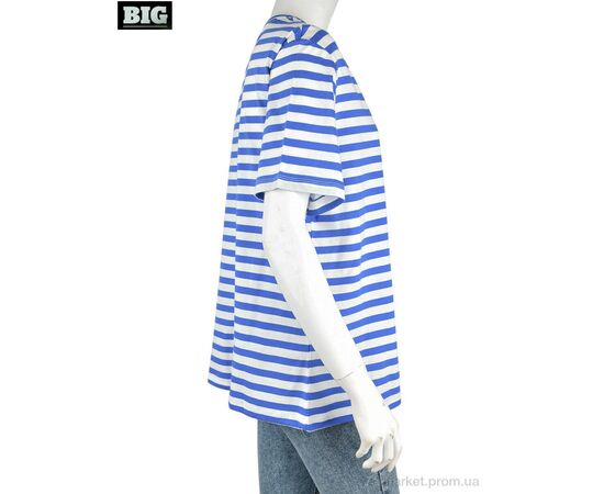 Футболка жіноча Літо 4049-12-3 blue (3 шт. р.сіткаS-L) "BIG" недорого оптом від прямого постачальника, зображення 2