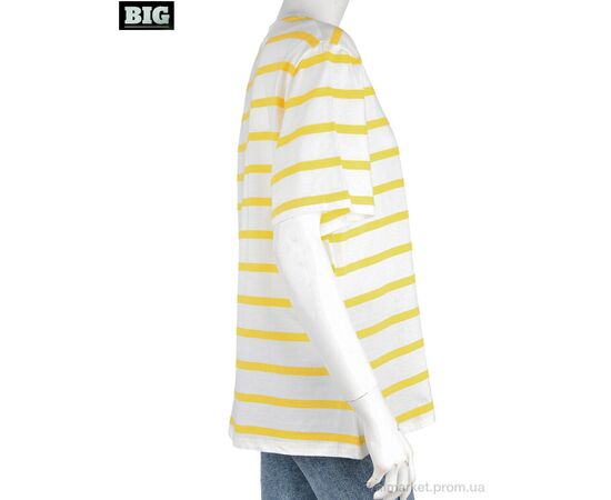 Футболка жіноча Літо 4049-11-3 yellow (3 шт. р.сіткаS-L) "BIG" недорого оптом від прямого постачальника, зображення 2