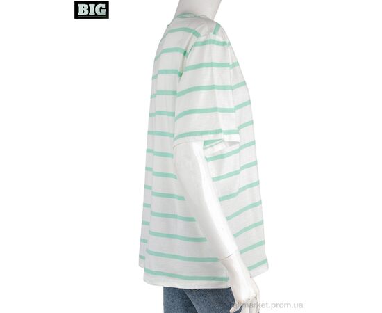 Футболка жіноча Літо 4049-11-4 green (3 шт. р.сіткаS-L) "BIG" недорого оптом від прямого постачальника, зображення 2