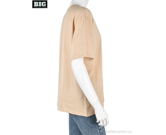Футболка жіноча Літо 4049-08-3 beige (3 шт. р.сіткаS-L) "BIG" недорого оптом від прямого постачальника, зображення 2