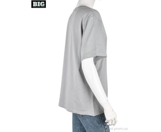 Футболка женская Лето 4049-08-4 grey (3 шт. р.сетка S-L) "BIG" недорого оптом от прямого поставщика, изображение 2 Фотография Футболка женская Лето 4049-08-4 grey (3 шт. р.сетка S-L) "BIG" недорого оптом от прямого поставщика, изображение 2