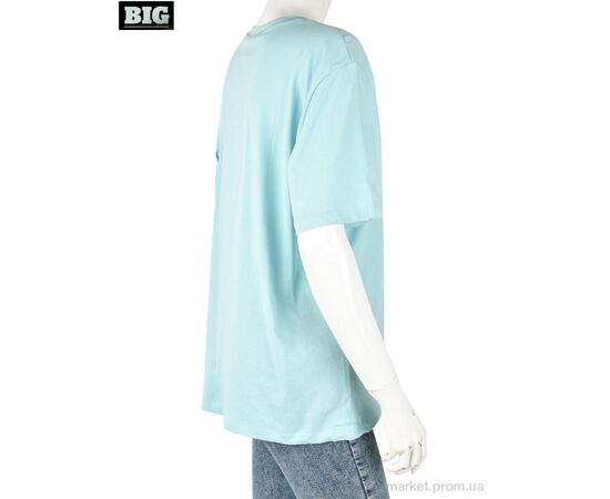 Футболка жіноча Літо 4049-05-5 l.blue (3 шт. р.сіткаS-L) "BIG" недорого оптом від прямого постачальника, зображення 2