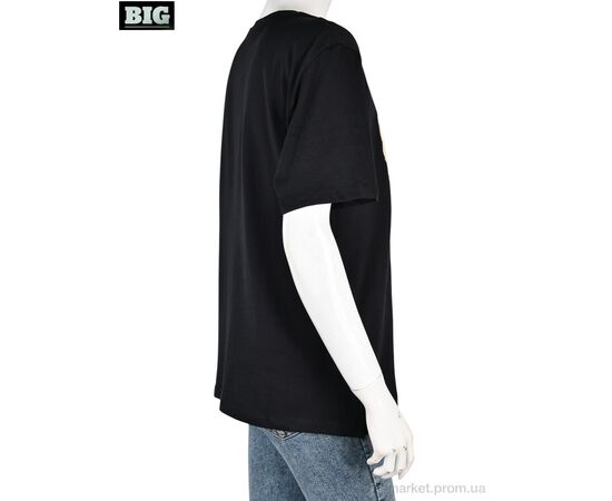 Футболка женская Лето 4049-06-1 black (3 шт. р.сетка S-L) "BIG" недорого оптом от прямого поставщика, изображение 2 Фотография Футболка женская Лето 4049-06-1 black (3 шт. р.сетка S-L) "BIG" недорого оптом от прямого поставщика, изображение 2