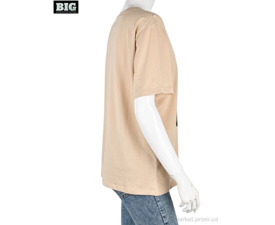 Футболка жіноча Літо 4049-06-3 l.beige (3 шт. р.сіткаS-L) "BIG" недорого оптом від прямого постачальника, зображення 2