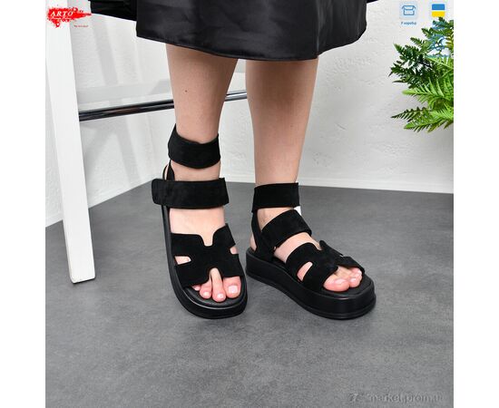 Босоніжки жіночі літні Літо 097 ч.з. (8 пар р.36-41) "ARTO" недорого оптом від прямого постачальника, зображення 3