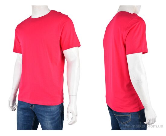Фотография Футболка мужская Лето 10229-5 d.pink (5 шт. р.сетка S-XL) "Obuvok" недорого оптом от прямого поставщика, изображение 3