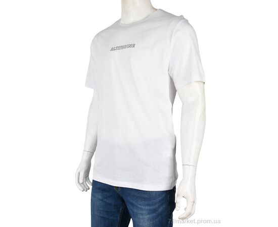 Фотография Футболка мужская Лето 10229-2 white mix (5 шт. р.сетка S-2XL) "Obuvok" недорого оптом от прямого поставщика, изображение 2