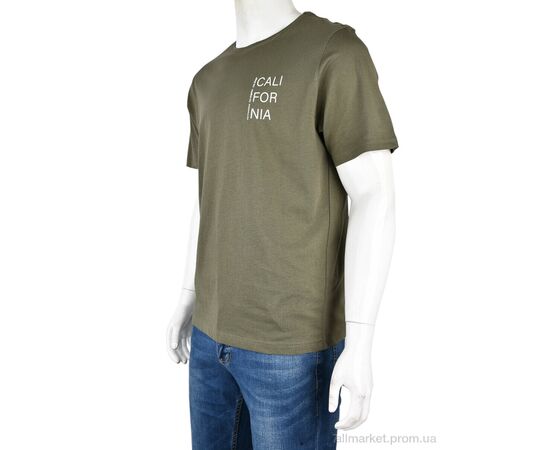 Фотография Футболка мужская Лето 10229-3 green mix (5 шт. р.сетка S-2XL) "Obuvok" недорого оптом от прямого поставщика, изображение 2