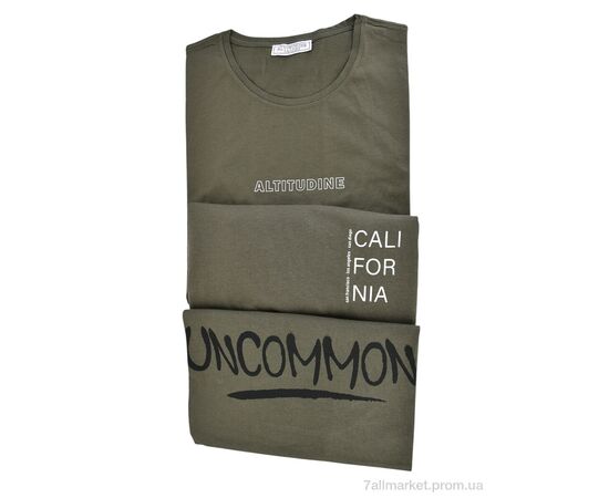 Фотография Футболка мужская Лето 10229-3 green mix (5 шт. р.сетка S-2XL) "Obuvok" недорого оптом от прямого поставщика, изображение 4