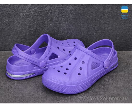 Крокси жіночі літні Літо 424 фіолет (6 пар р.36-40) "Golden Lion" недорого оптом від прямого постачальника, зображення 2 Крокси жіночі літні Літо 424 фіолет (6 пар р.36-40) "Golden Lion" недорого оптом від прямого постачальника, зображення 2