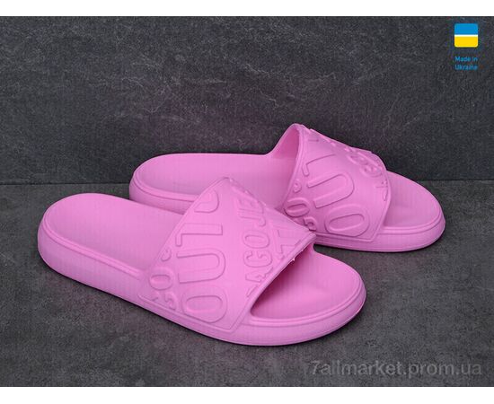 Шльопанці жіночі полегшені Літо 250 рожевий (8 пар р.36-41) "Golden Lion" недорого оптом від прямого постачальника, зображення 2