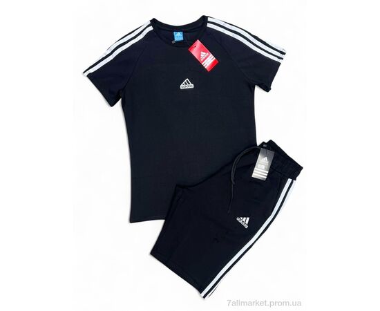 Фотография Спортивный костюм мужской Лето Y4-2 black (5 шт. р.сетка L-3XL) "Verton" недорого оптом от прямого поставщика, изображение 2