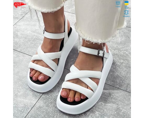 Босоніжки жіночі літні Літо 0160 б.ш. (8 пар р.36-40) "ARTO" недорого оптом від прямого постачальника, зображення 2