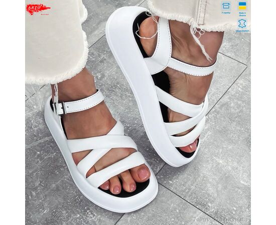 Босоніжки жіночі літні Літо 0160 б.ш. (8 пар р.36-40) "ARTO" недорого оптом від прямого постачальника, зображення 3