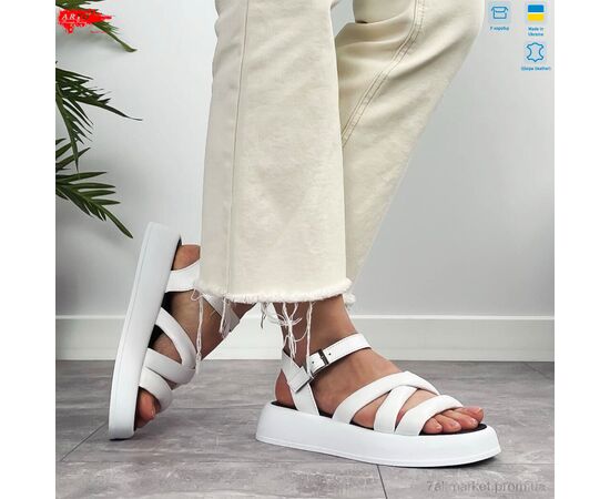 Босоніжки жіночі літні Літо 0160 б.ш. (8 пар р.36-40) "ARTO" недорого оптом від прямого постачальника, зображення 4